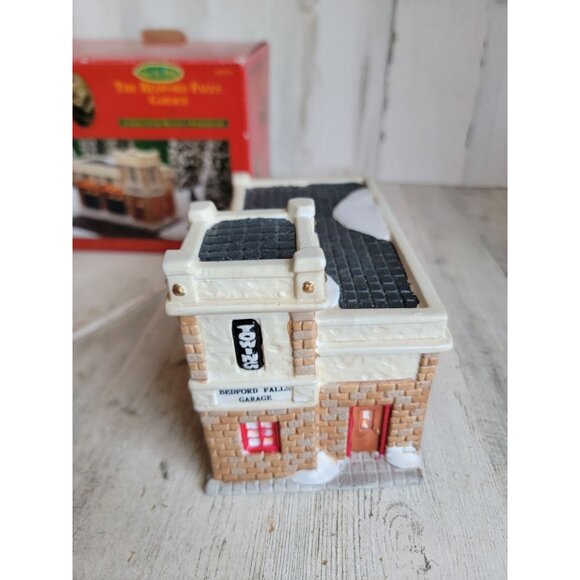 Bedford falls Garage It's a wonderful Life Vintage village accessory xmas - Picture 4 of 8